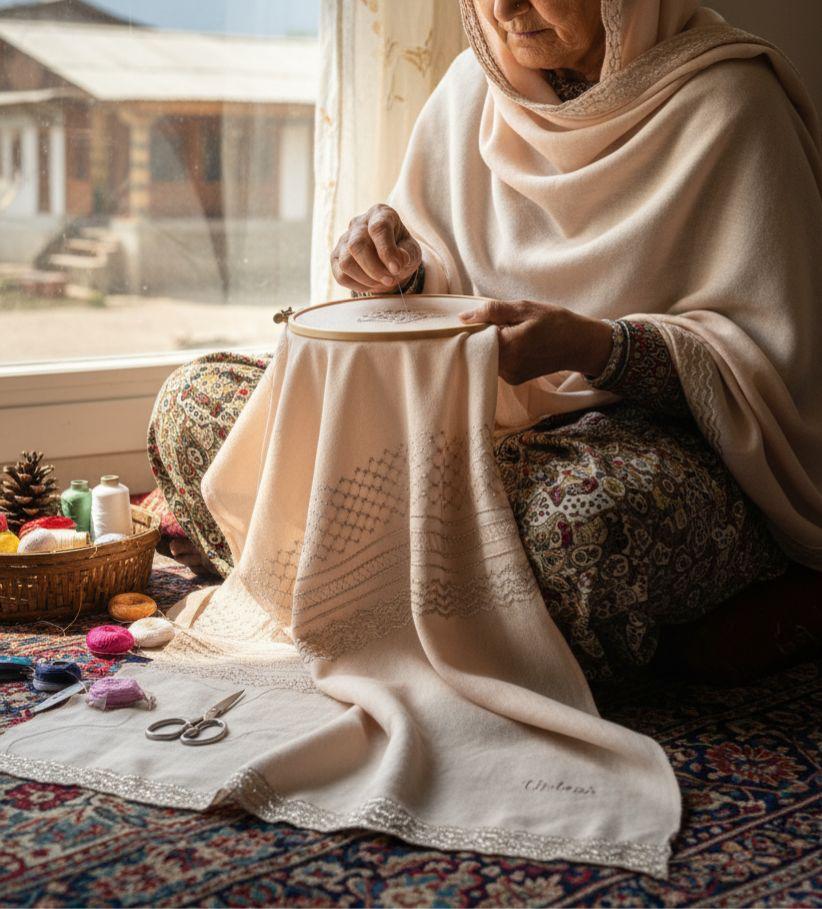 Meera's Hands: Three Generations of Embroidery